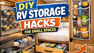 DIY RV Storage Hacks for Small Spaces