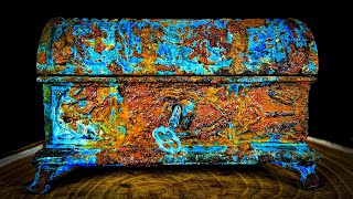 Extremely Beautiful Jewelry Box - Restoration With Incredible Result