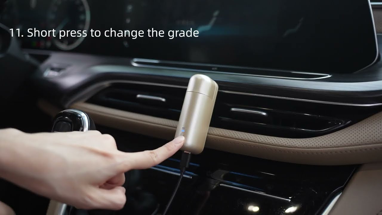 How to Use SCENTA Mini Spill-Proof Car Aroma Diffuser?