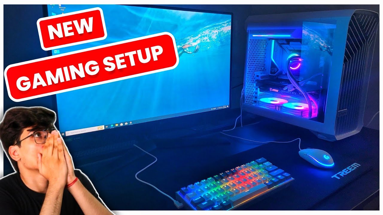 MY NEW GAMING PC SETUP TOUR 🔥 2023 | TECH 18 - YouTube
