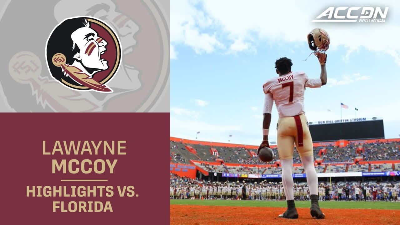 Florida State WR Lawayne McCoy Highlights vs. Florida