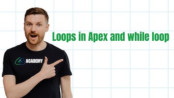 Loops in Apex and while loop || Salesforce Apex for Beginners