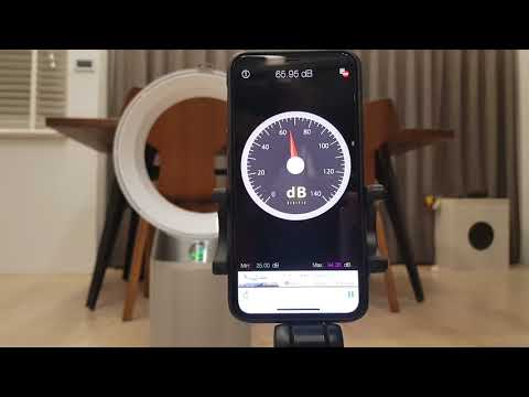 Dyson Pure Cool 智慧空氣清淨機 各級運轉音量