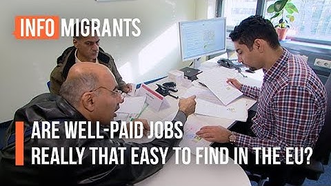 Fact check: Are well-paid jobs really that easy to find in the EU?