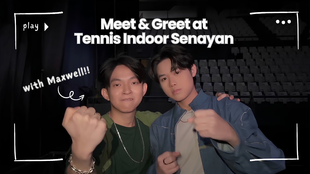 SANWELL mengguncang Tennis Indoor Senayan 🎤🎹 | #sandyourVLOG