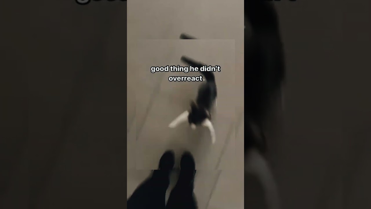 bro was just shocked and overreacted 😭