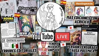 🔴PODCAST #77.5: NOTICIAS | Filtraciones, anime, MANGA, polémicas y ERRORES editoriales