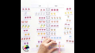 Cute Counting Strips #chanafavors