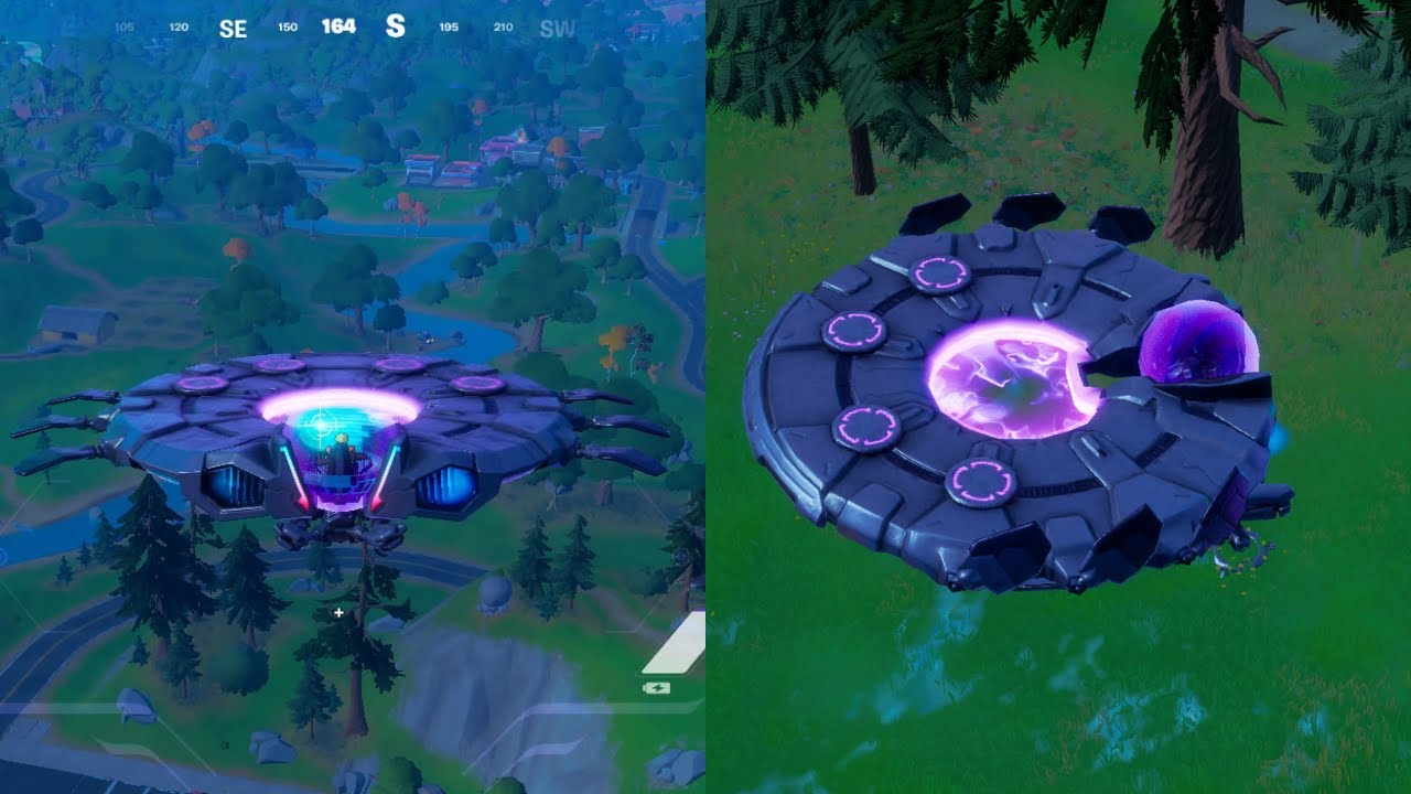 Ufo's (Saucer's) Are Back In Fortnite Chapter 3 Season 3 Location YouTube