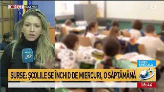 Școlile din România se închid pentru o săptămână - surse