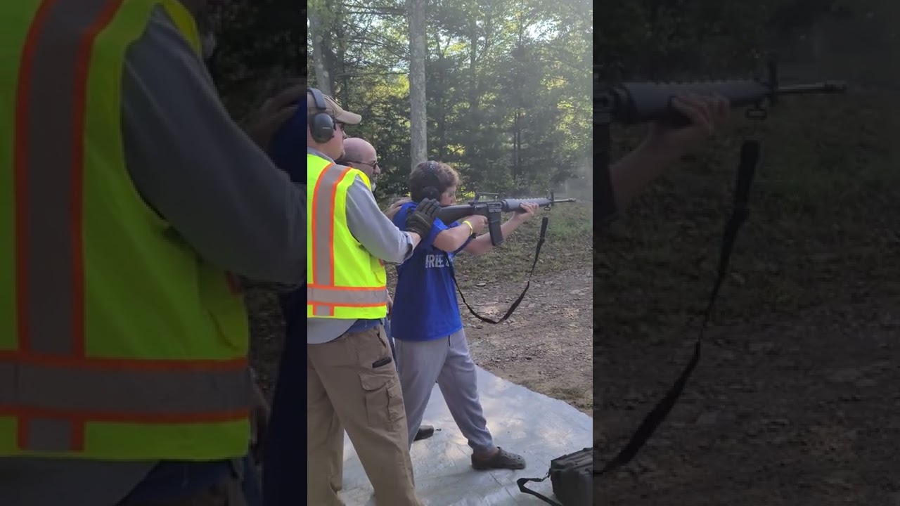 Elijah full auto mag dump m16 shooters gauntlet