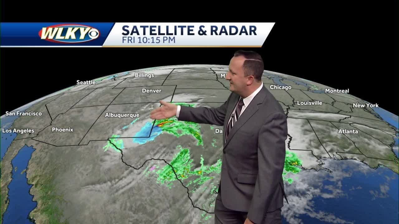 Dry & mild Saturday, breezy & rainy Saturday night - YouTube