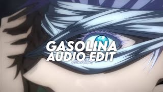 GASOLINA- DADDY YANKEE [EDIT AUDIO] #gasolina #audioedit