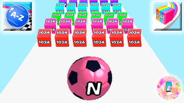 Mob Control, ASMR, Satisfying Mobile GamePlay, Battery Run, Juice Run, Jelly Run 2048 Walkthrough