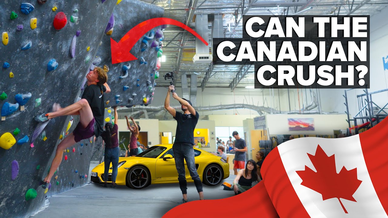 Canadian Climber Visits Las Vegas Bouldering Gym Ep. 134 YouTube