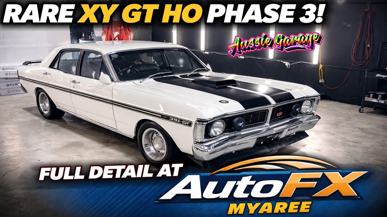 RARE XY GT HO Phase 3 – Original Survivor Gets Full Detail! Aussie Muscle Legend