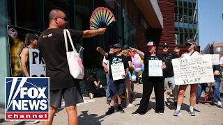 Trans activists HARASS Sophie Cunningham supporters
