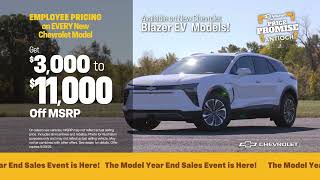 Shop The Model Year End Sales Event At Raymond Chevy In Antioch And Find The Perfect EV For You!