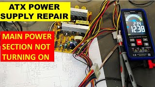 {847} How To Repair Computer ATX Power Supply  No Power On