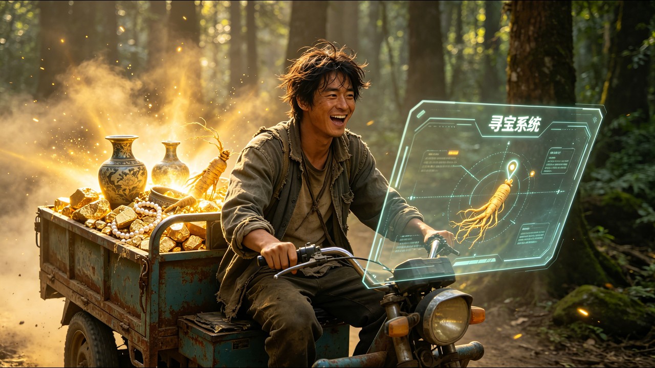 Biết hết chỗ báu! Chàng trai nghèo bất ngờ kết nối hệ thống tìm báu, săn báu làm giàu.