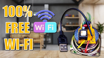 How to make (100% FREE WIFI) antenna at home. INVENTOR 24