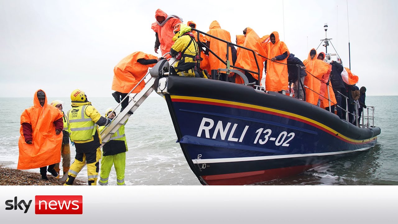 Migrant arrivals across the Channel leap by a record 60% in 2022