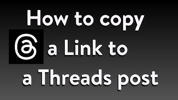 How to copy a Link to a Threads post