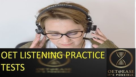 OET LISTENING 03-HARRY DAVIES #oetlisteningpracticetest #oettips #oet_exam #oet_preparation