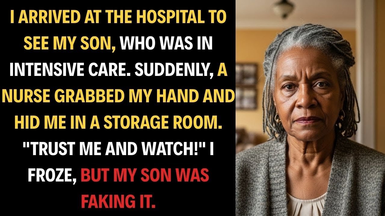 "Trust Me And Watch!" The Nurse Whispered Before I Saw My Son's Lie