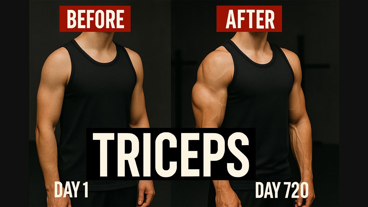 🔥 5 Best Triceps Exercises at Home (Get Bigger Arms Fast!) 💪🔥 #triceps ...