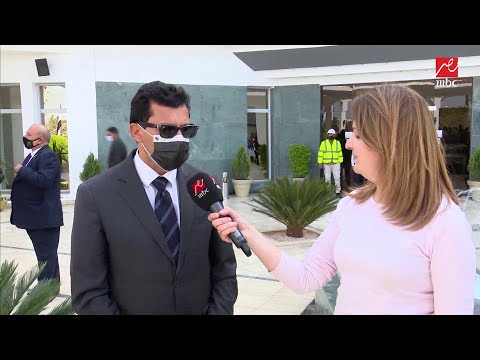 وزير الشباب والرياضة يزور محافظة أسيوط ويقوم بجولة تفقدية في نادي البداري