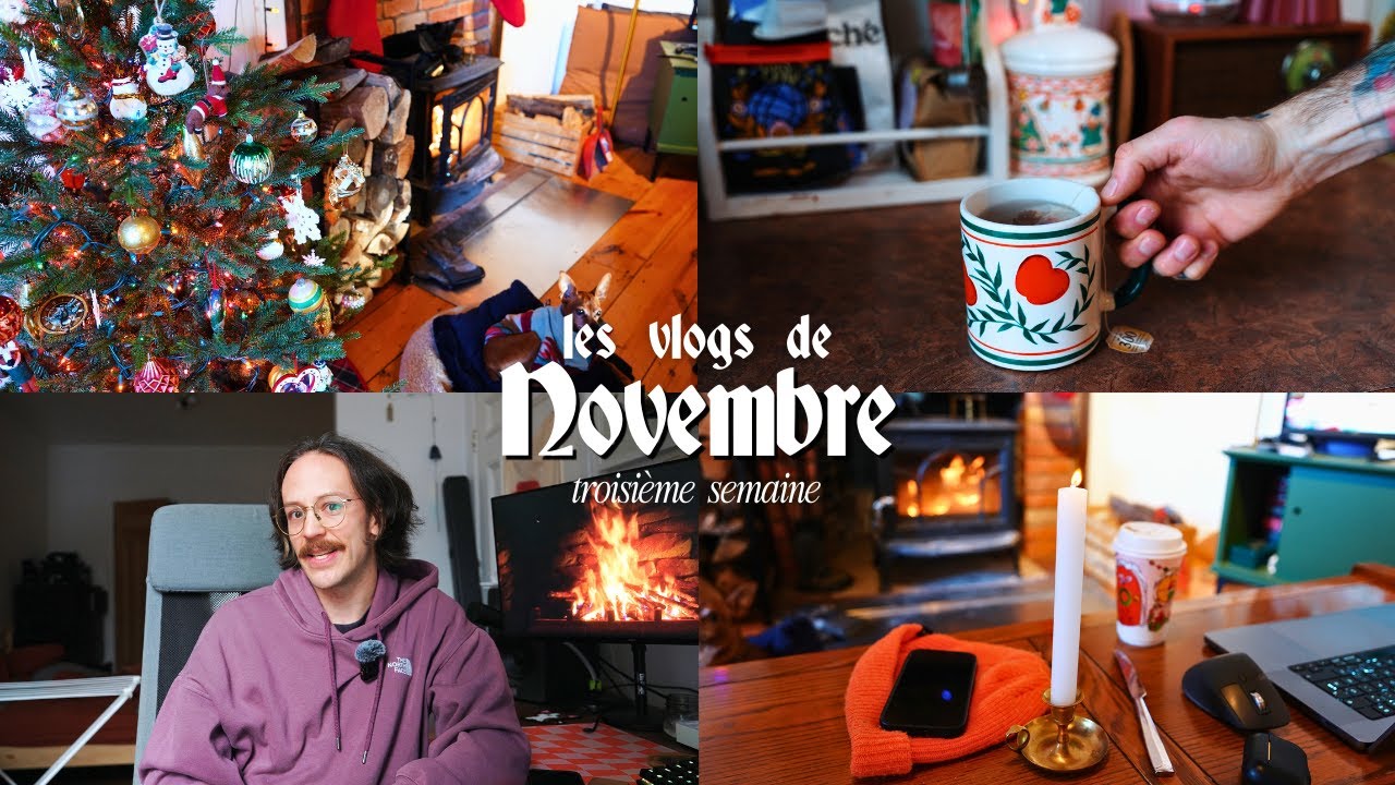 La ville, la forêt, la neige, le travail. ❄️ Novembre est occupé. Le temps passe très rapidement.