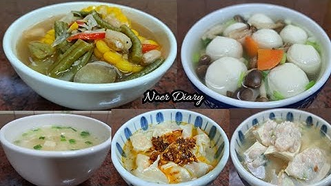 5 INSPIRASI MASAKAN BERKUAH BENING SEGER BANGET ‼️ SEDERHANA KUAHNYA SEDAP DAN GURIH