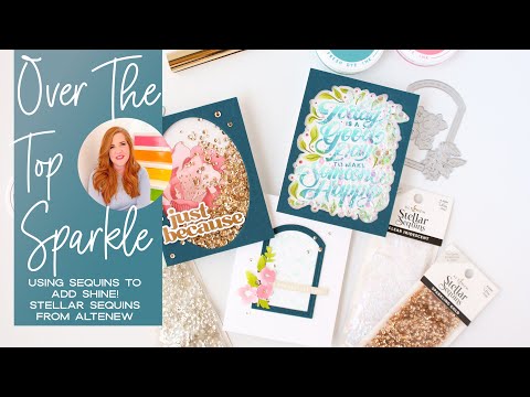 Over The Top Sparkle! Using Sequins To Add Shine
