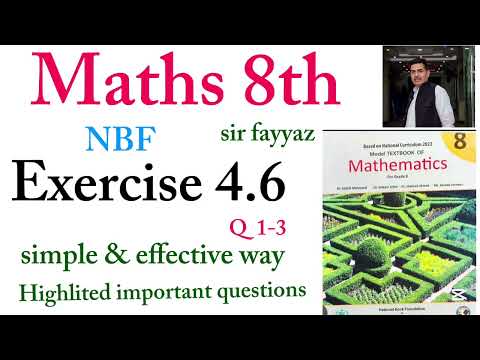 Maths class 8th | exercise 4.6 | ex 4.6 | Q 1-3 | unit 4 | NBF | Financial Arithmetic | 8th
