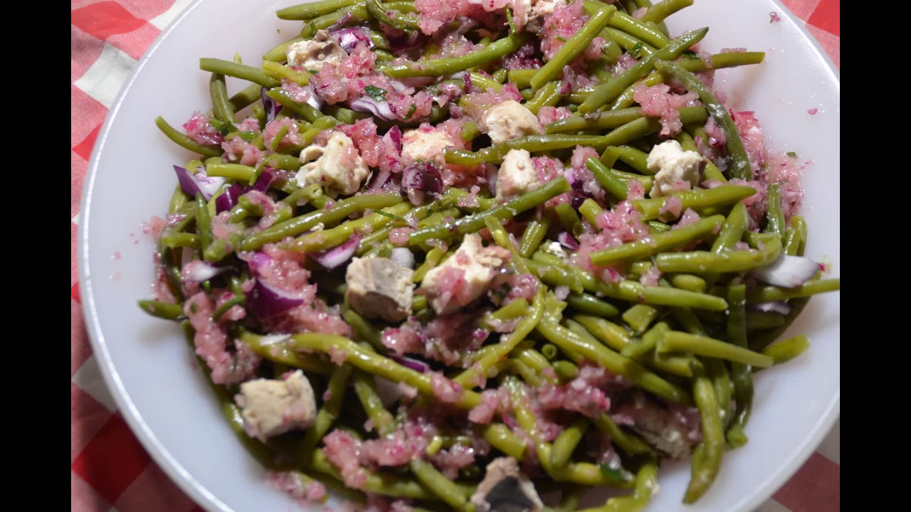 Salade Haricots Saumon Recette Cookeo Youtube