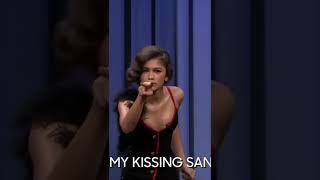 Zendaya plays Charades with #jimmyfallon on #thetonightshow          #zendaya #shorts #entertainment