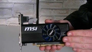 MSI AMD Radeon R7 240 2GB DDR3 Graphics Card Unboxing