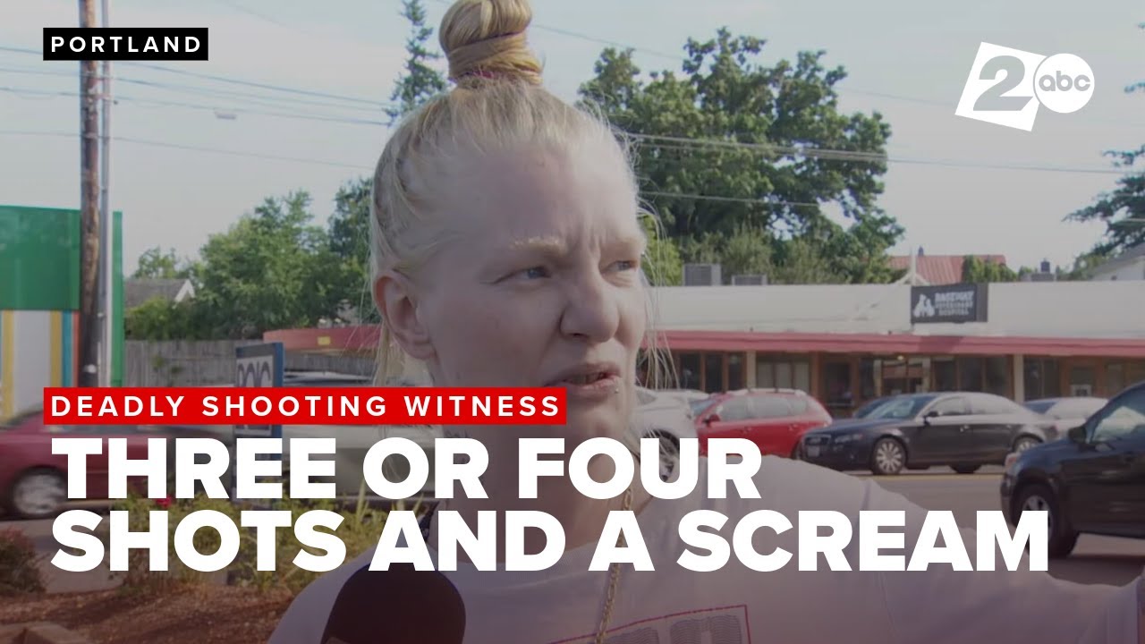 Witness to deadly shooting in Portland Safeway parking lot - YouTube