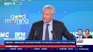 Énergie: Emmanuel Macron promet de nouvelles aides pour les PME