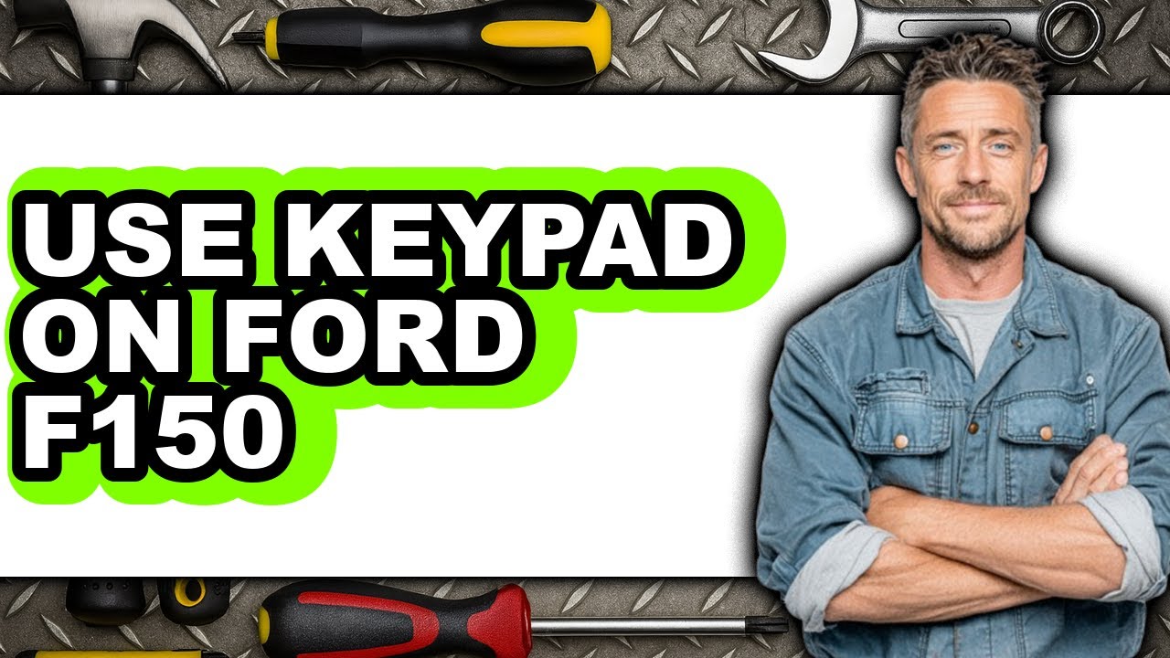 How to Use Keypad on Ford F150 - Full Guide - YouTube