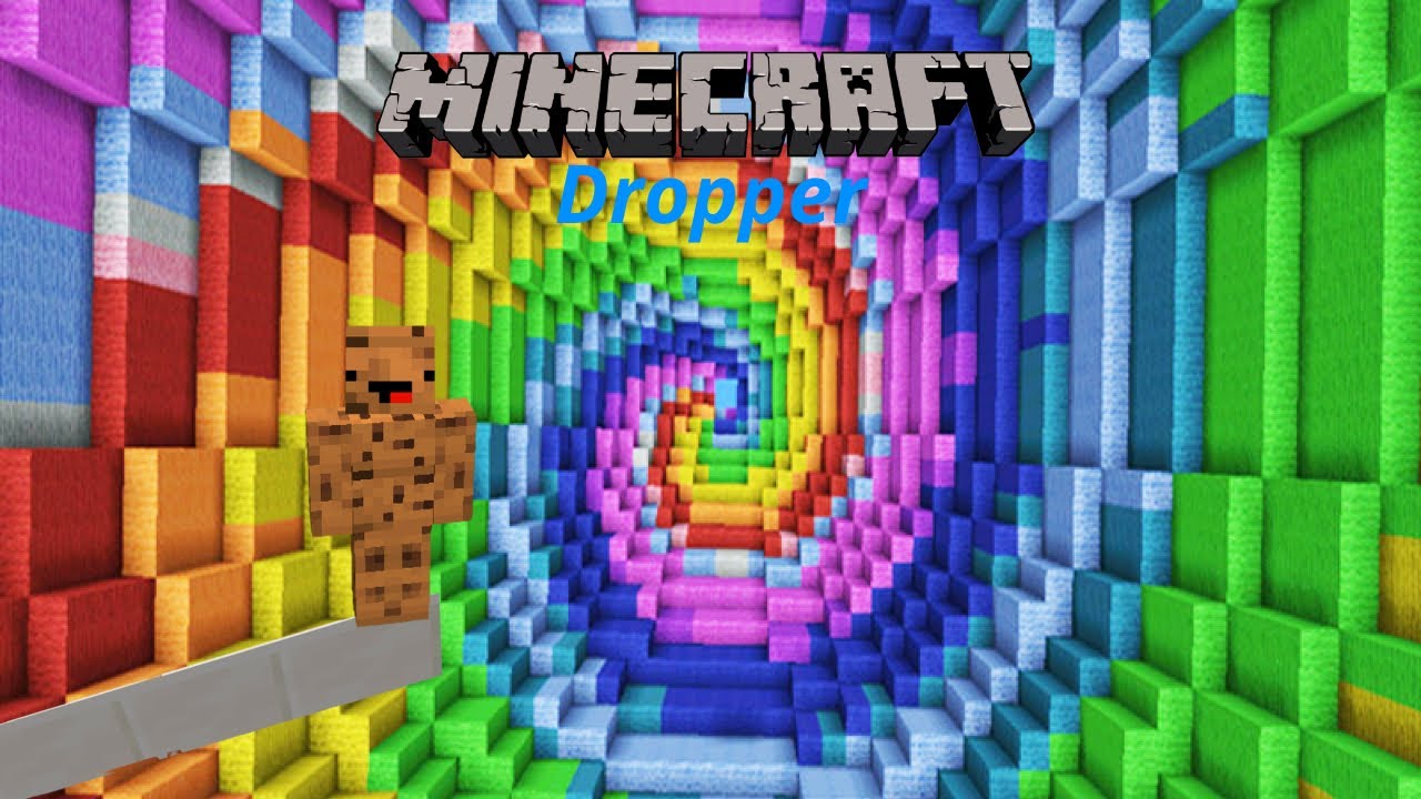 Minecraft dropper! YouTube