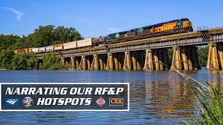 [4K] Narrating Northern CSX RF&P Subdivision Hotspots!