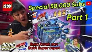 Special 50,000 Subs The Lego Movie The Rexcelsior 70839 Buka Kotak Dan Rakit Part 1