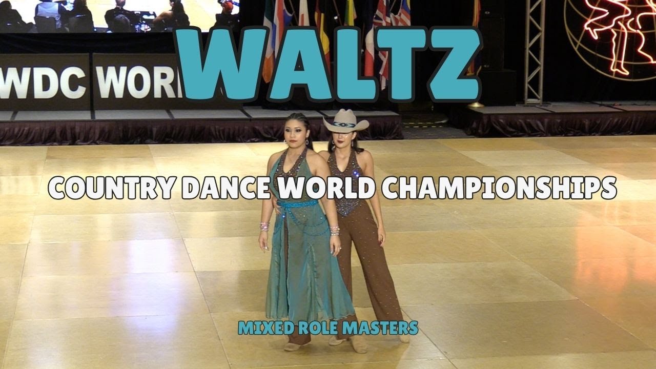Country Dance World Championships - Waltz - Felipa and Jenny - Mixed Role Masters