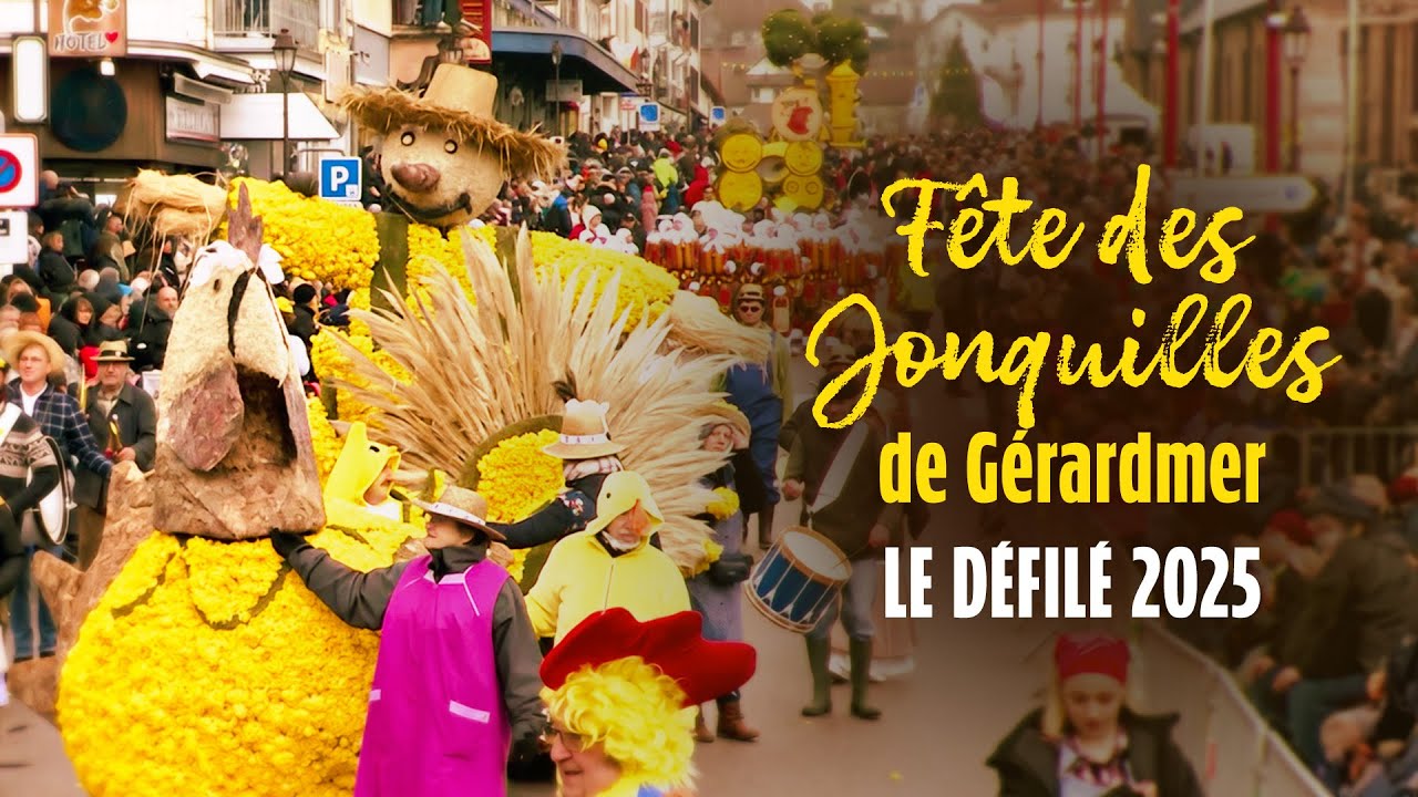 Fête des jonquilles de Gérardmer, 51e édition  : le défilé 2025