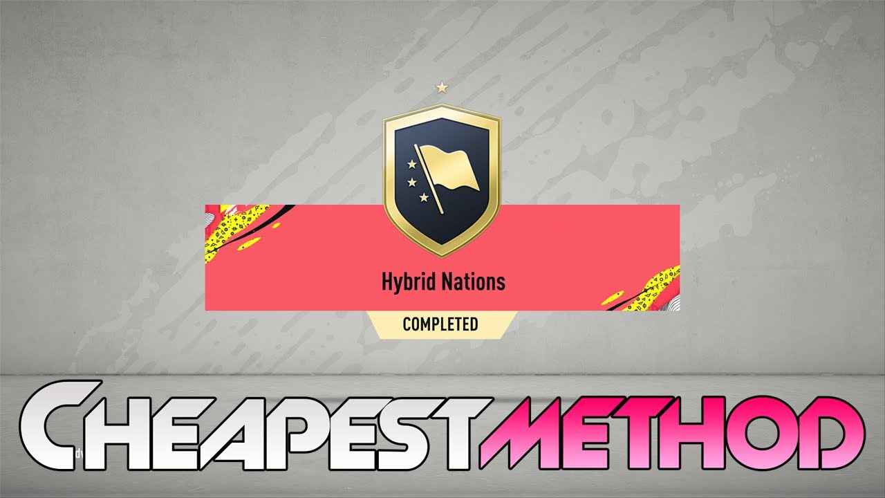 *NEW* HOW TO COMPLETE HYBRID NATIONS FIFA 20! HOW TO GET FREE PACKS IN FIFA 20! SBC'S TO GLORY #1!