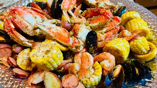 YUMMY | Lemon Garlic Buttered Seafoods 🦀🍤🦞🦐 by MCnNC 26 views 1 year ago 4 minutes, 48 seconds