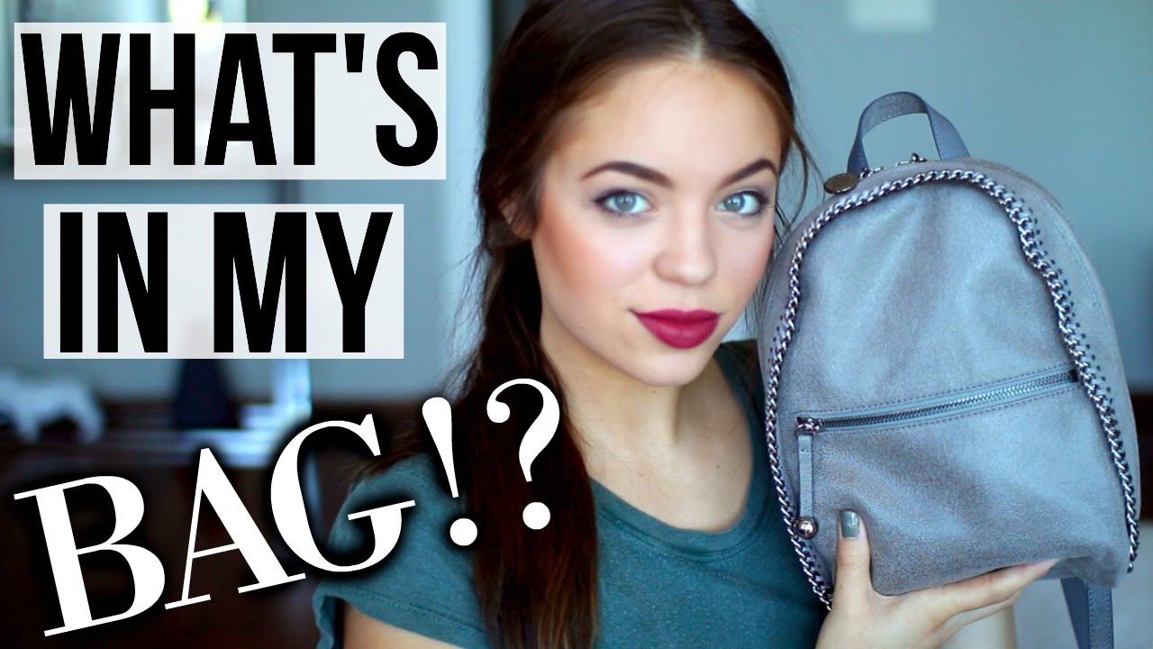 What's In My Bag?! ⎜Claudia Sulewski