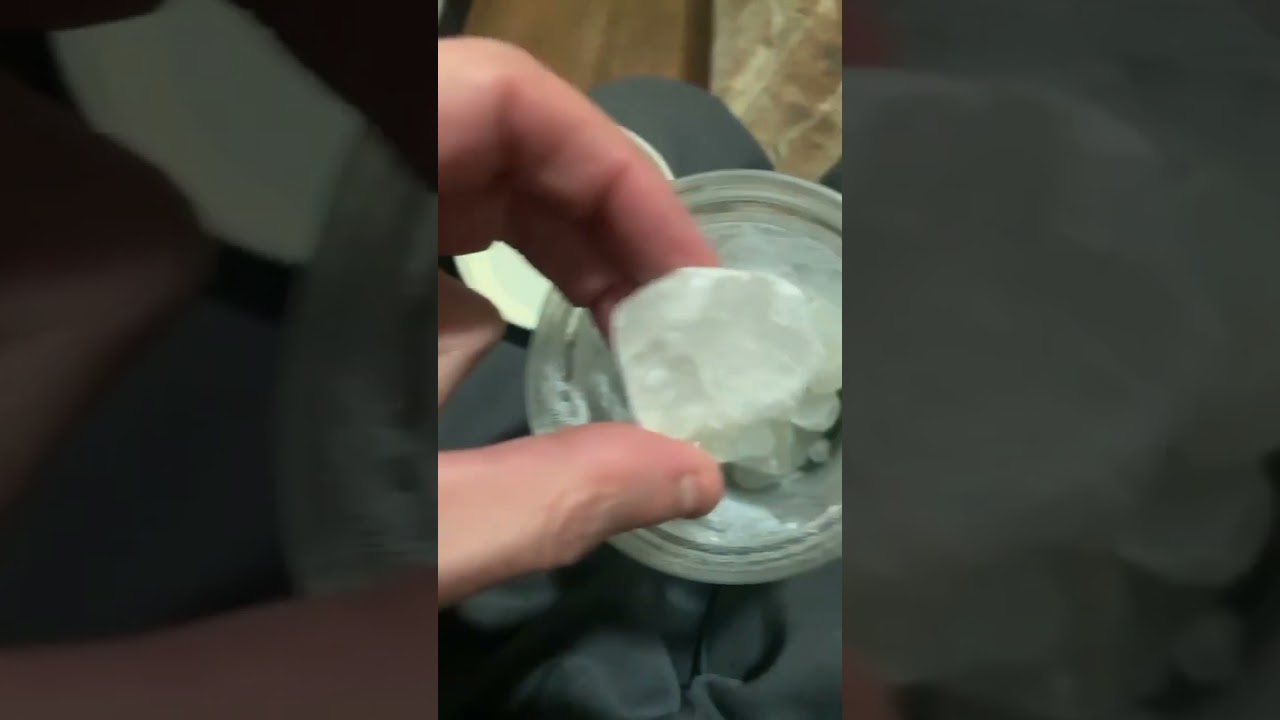 Chunky thc-a crystals like golf balls